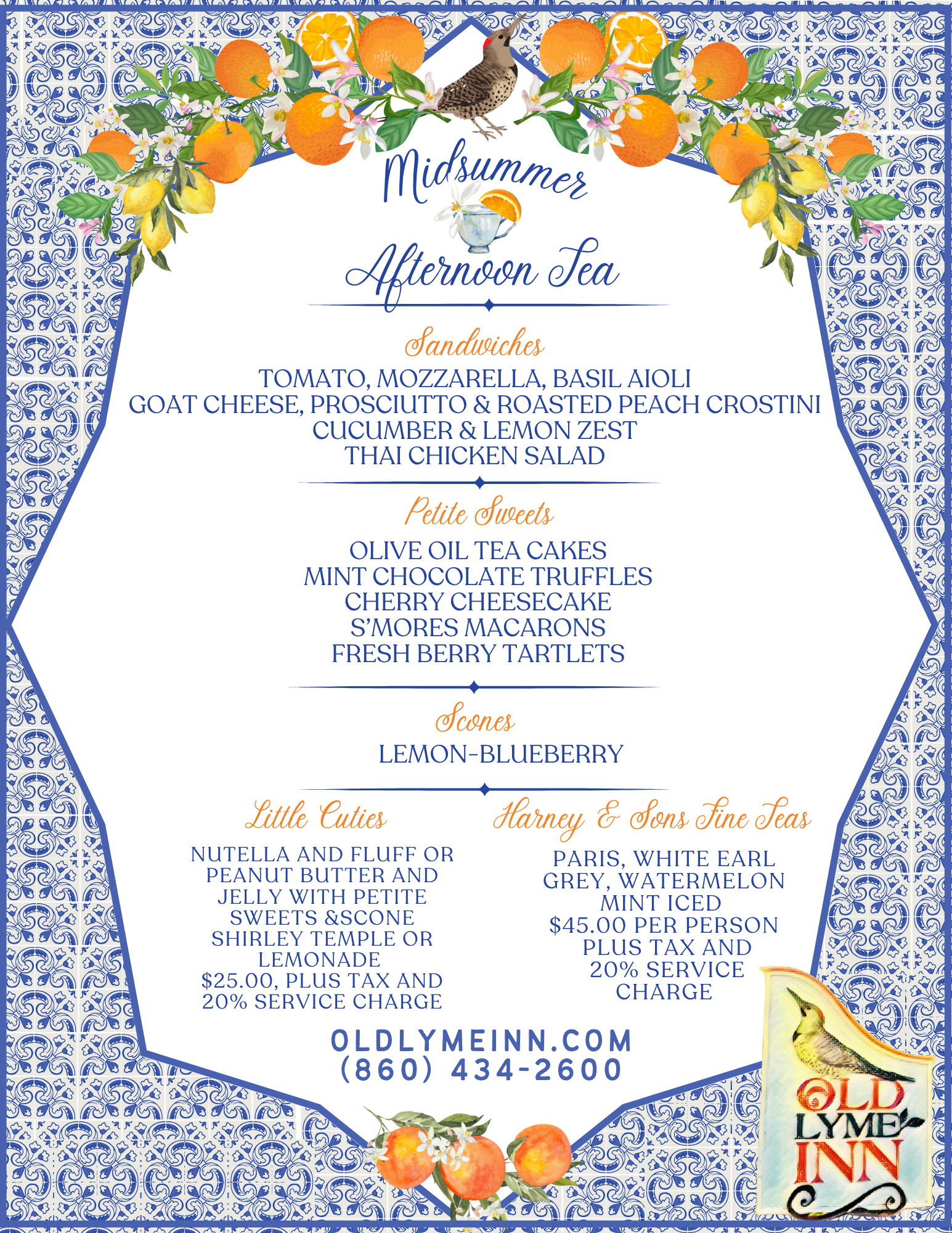 Midsummer Afternoon tea